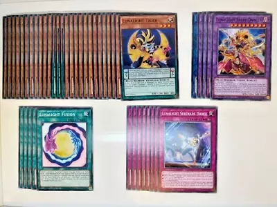 Yugioh - Competitive Lunalight Deck + Extra Deck *Ready To Play* • £19.99