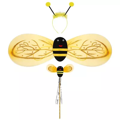  Theme Party Costume Accessory Ladybird Wings Adult Bee Boy Child T • £6.93