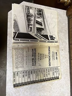 1969-1978 International Scout 80 800 Parts Catalog Manual MT-113 IHC Trucks • $395