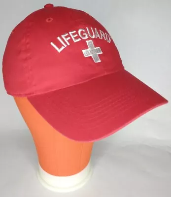 Myrtle Beach Red Officially Licensed Lifeguard Products Strapback Hat • $14