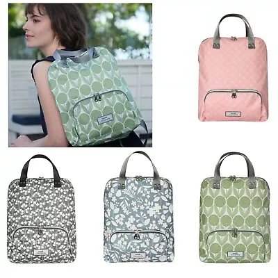 £39.99 • Buy Earth Squared Fair Trade Spring Oil Cloth Backpack Rucksack Cotton Canvas Travel