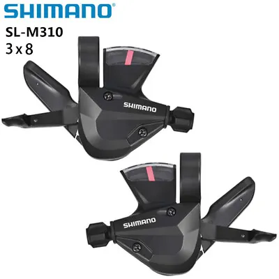 Shimano Altus SL-M310 3/8 3X8 Speed Trigger Shifter Dual Lever Shifters Set US • $11.95