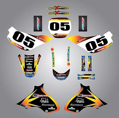 Full  Custom Graphic  Kit -SUNRISE STYLE - Suzuki JR 80  All Years Sticker Kit • $169.92