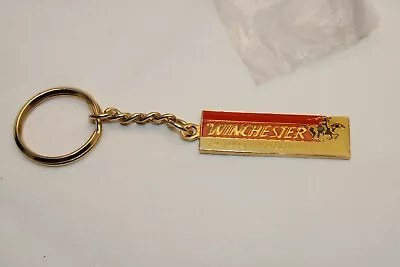 Vintage NOS Winchester Ammunition  Metal Keychain 2  X 1/2  - New Old Stock • $7.99