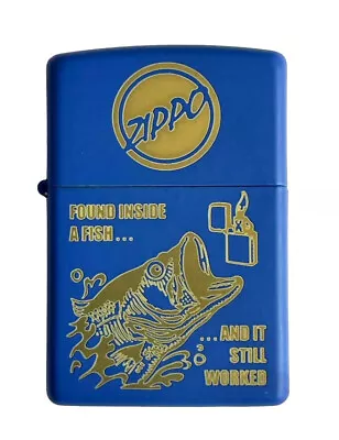 Collectable ZIPPO 25th Fish Belly Lighter New! • £14.99