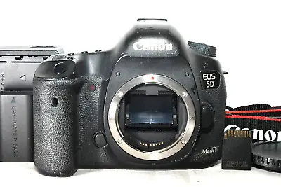 Canon EOS 5D Mark III 5D3 Digital SLR Camera (Body Only) W/accessories • $899