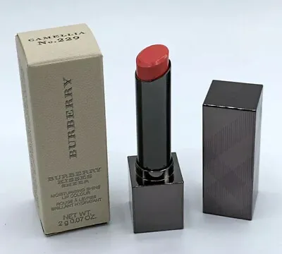 $14.99 • Buy Burberry Kisses Sheer Moisturising Shine Lip Colour CAMELLIA #229 New Box