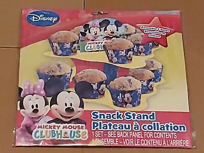 Disney Mickey Mouse Clubhouse Birthday Snack Cupcake Stand- Brand New! • $10