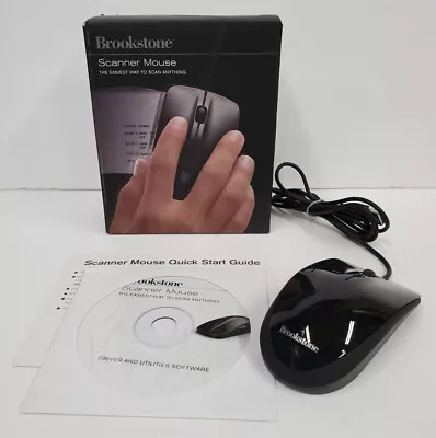 Brookstone Scanner Mouse USB Wired TESTED • $24.99