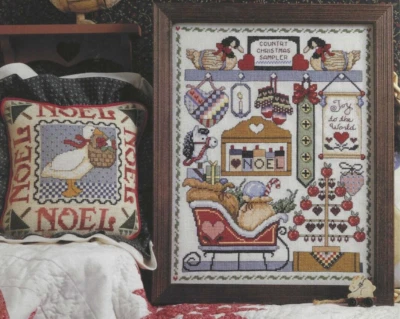 $9.25 • Buy COUNTRY CHRISTMAS SAMPLER II--Jeremiah Junction--Counted Cross Stitch Pattern