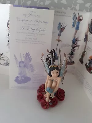 The Fairy Way Collection. Michael Talbot Handmade Figurine. A Fairy Spell 2003. • £23.99