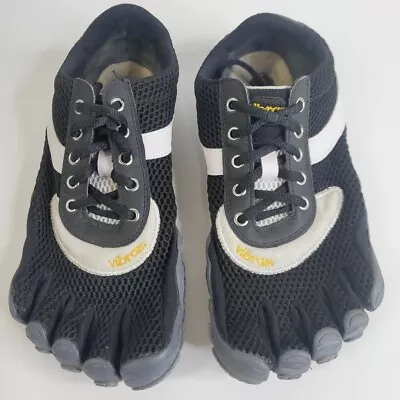 Vibram FiveFingers Speed M338 Barefoot Black Men's Toe Shoe US 9/9.5 EU 41 • $59.95