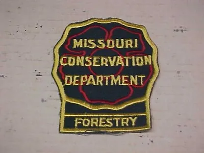 1950's Missouri Conservation Department MDC Forestry Patch Bland MO Schaning NOS • $79.99