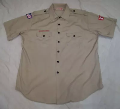 Men's Vintage Official Boy Scout SS Shirt - X-LG (17-17 - 1/2) - CAT.59494 • $18.99