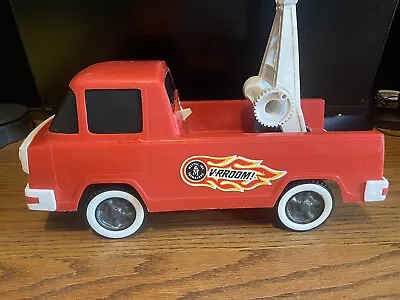 Vintage 1964 Mattel V-RROOM TOW TRUCK USED 7x7x14”LONG MADE USA RARE HTF • $29.99