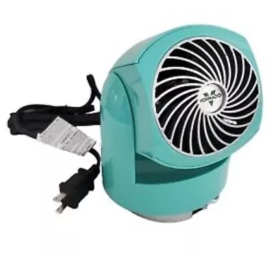 Vornado Flippi V8 Personal Air Circulator. Desk Fan. Aqua Mint Blue. • $8