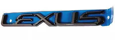 14-19 Fits Lexus Is350 Black Chrome Rear Emblem Word Trunk 14 15 16 17 18 19 • $49.99