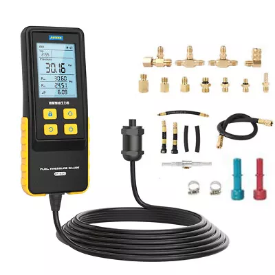 Digital Fuel Injection Pressure Tester Kit Fuel Pressure Gauge Tool Set 0-426PSI • $129