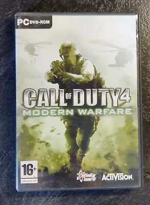 Call Of Duty Modern Warfare 4  PC DVD Rom Game  • £4.50