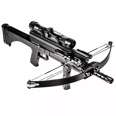 XtremepowerUS Multifunctional Crossbow 80 LBS / 160 FPS Hunting W/ Flashlight • $189.95