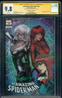 Amazing Spider Man 20 CGC SS 9.8 Ariel Diaz Mary Jane Remark Sketch Variant 4/23 • $399.99