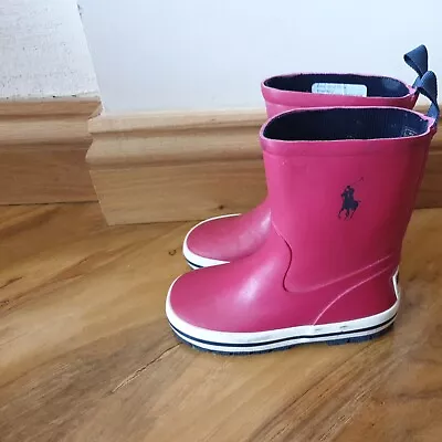 Ralph Lauren Girls  Wellington Shoes Size EU  28 • £16.99