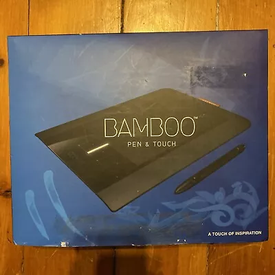 WACOM Bamboo Create Pen And Touch Tablet (CTH-460) W/Box & Instructions • $35