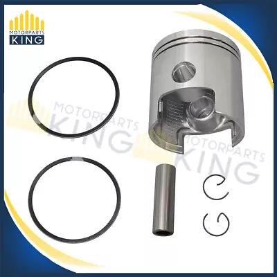 Piston & Rings Kit Fit EZGO 2 Cycle Gas Golf Cart 1989-1993 Standard Bore 3PG • $22.79