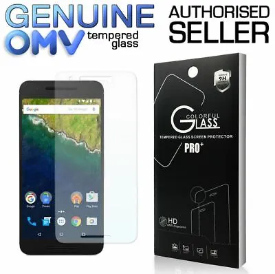 GENUINE OMV Tempered Glass Screen Protector For Huawei LG Google Nexus 5 5X 6 6P • $43.95