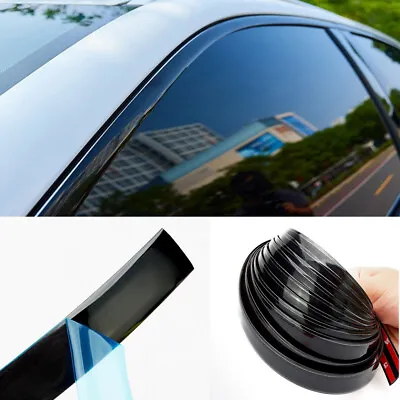 3m Car Side Door Chrome Strips Moulding Bumper Protector Tape Stickers Decor  • $15.13