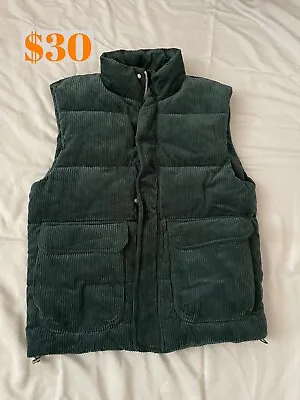 Men’s Zara Corduroy Vest • $30