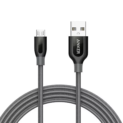 Anker Powerline+ Micro USB Charging Cable  6ft Braided Nylon For Samsung/LG/HTC • $9.99