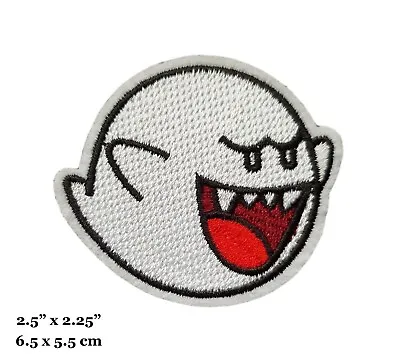 Super Mario's Boo Ghost Game Characters Embroidered Iron On Patch • $6.47