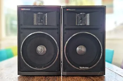 Technics SB-F5 Linear Phase 2 Way Speaker System Horn Tweeter Vintage Hifi • £39.95