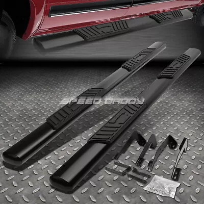 For 02-09 Ram 1500-3500 Quad Cab 5  Black Oval Side Step Nerf Bar Running Board • $162.88