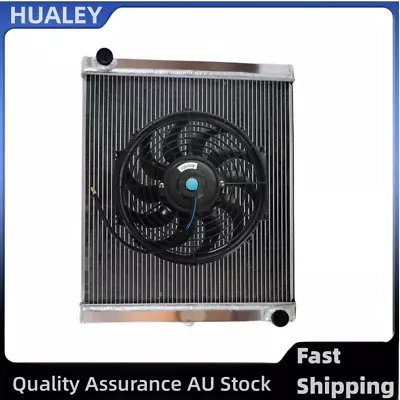 Full Aluminium Radiator+Fan Fit 1995-2000 97 Ford Trader Mazda T4000/T4600 WG MT • $335