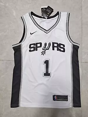 Victor Wembanyama Jersey San Antonio Spurs Embroidered Jersey #1 White • $34.90