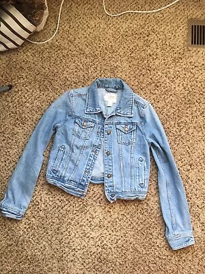 I Love H81 Women Jean Jacket Small Size • $13.29