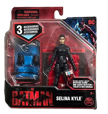 ✅ Spin Master SELINA KYLE Action Figure WITH Mystery Card From The Batman Movie • $9.95