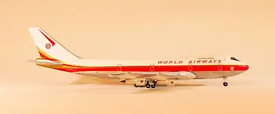 1/400 Aeroclassics World Airways B 747-273C Polished • $139.99