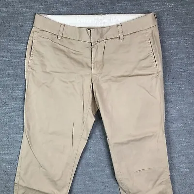J Crew Pants Womens 10 Beige Broken In Scout Chino Tapered City Fit #9 • $6
