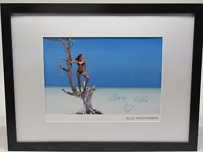 Signed Framed & Matted - Elle MacPherson • $40