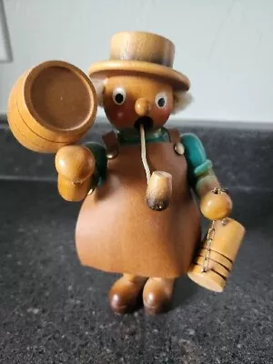 STEINBACH VOLKSKUNST Incense Smoker.  Wood Hand Painted • $49.95