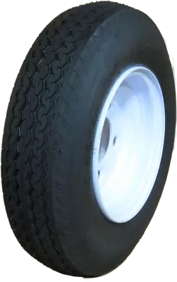 1 New 4.80-8 4 Ply LRB 5 Lug Tire Mounted On 8x3.75 5-4.5 White Wheel • $58.54