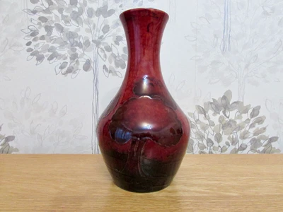 £1250 • Buy William Moorcroft, Vase, Flambe Landscape Design, Circa 1924.