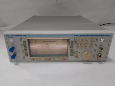 Marconi 2042 10kHz To 5.4GHz Low Noise Signal Generator • $4995