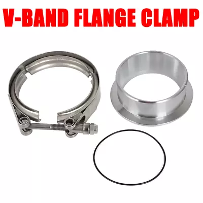 For Borg Warner Turbo Compressor V-band Flange Clamp S400 S400SXE S500SX S500SXE • $34.99