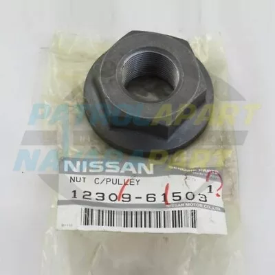 Nissan Patrol Genuine Harmonic Balancer Crank Nut GQ TD42 GU ZD30 (1230961503) • $72.27