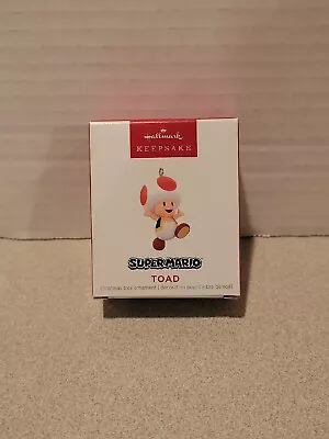 2023 Hallmark Mini Ornament - Super Mario TOAD NIB • $15.50