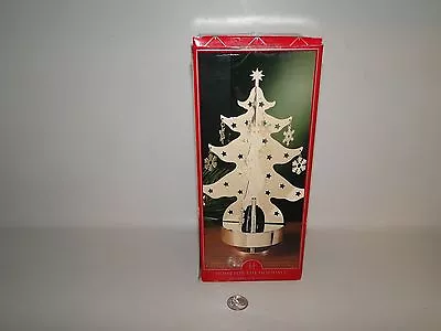 Home For The Holiday Silverplate Musical Christmas Tree • $15